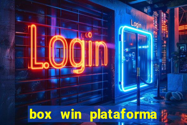 box win plataforma de jogos